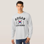 Busan Zuid-Korea T-shirt (Voorkant volledig)