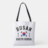 Busan Zuid-Korea  Tote Bag (Achterkant)