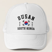 Busan Zuid-Korea Trucker Pet (Voorkant)