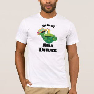 Busbestuurder in ruste (schildpad) t-shirt
