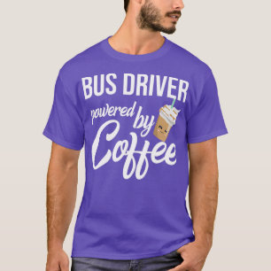 Busbestuurder met Coffee Funny Gift Idea T-shirt