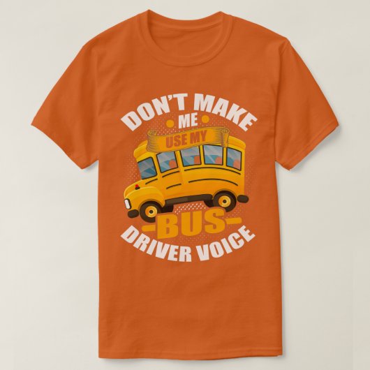 busbestuurdersbezetting Omnibus stop 11 T-shirt (Design voorkant)
