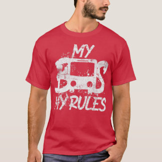 Busbestuurdersbus 2 t-shirt