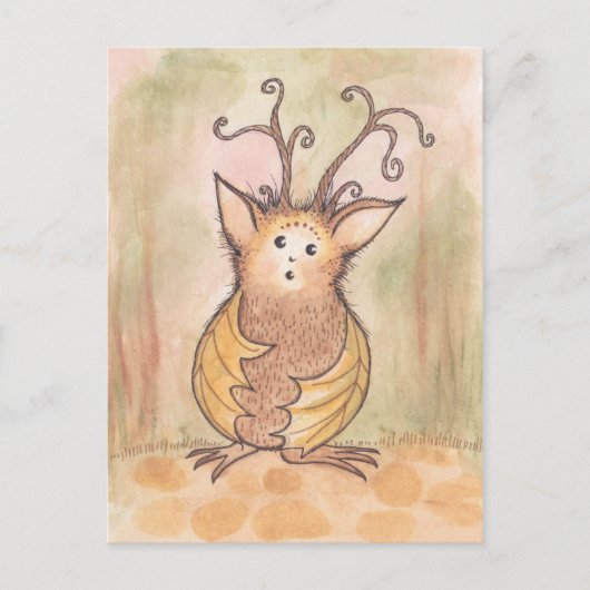 Busby the Forest Spirit Briefkaart (Voorkant)