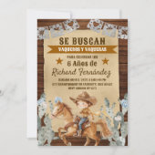 Buscan wilde Mexicaanse cowboyverjaardag Kaart (Voorkant)