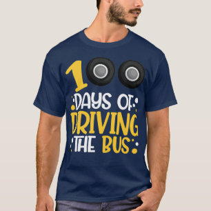Buschauffeur 100e schooldag t-shirt