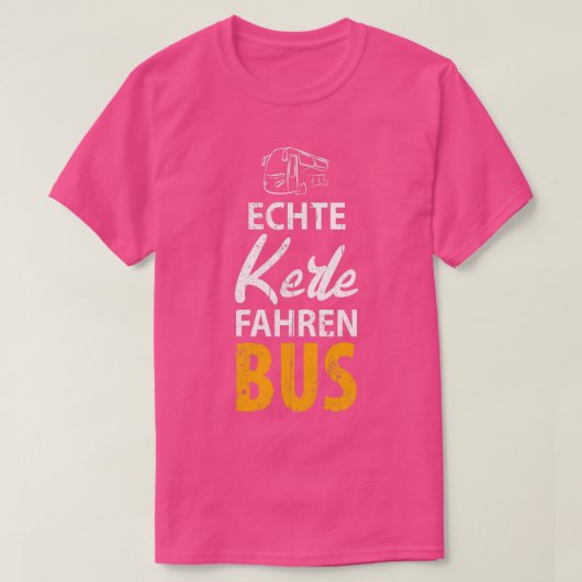 buschauffeur 23 t-shirt (Design voorkant)