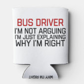 buschauffeur blikjeskoeler (Achterkant)