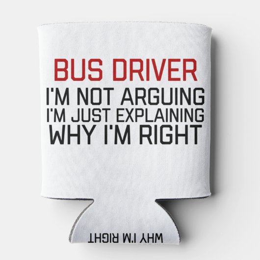 buschauffeur blikjeskoeler (Achterkant)