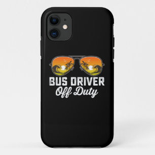 Buschauffeur buiten dienst zonnebril laatste schoo Case-Mate iPhone case