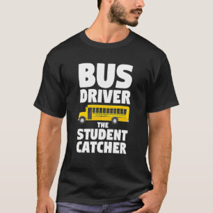 Buschauffeur de leerling terug naar school t-shirt