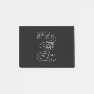 Buschauffeur De weg naar kennis Post-it® Notes