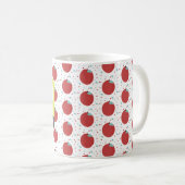 Buschauffeur Gele Appelpatroon Koffiemok (Voorkant rechts)