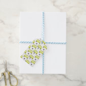 Buschauffeur Gele Confetti Leraar Cadeaulabel (Met Touw)