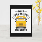 buschauffeur kaart (Gele Bloem)