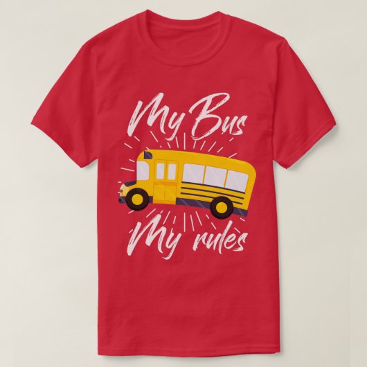 buschauffeur omnibus - openbaar - transportberoep t-shirt (Design voorkant)