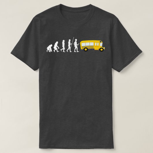 buschauffeur omnibus - schoolbus - openbaar vervoe t-shirt (Design voorkant)