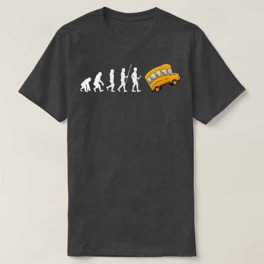 buschauffeur omnibus - schoolbus - openbaar vervoe t-shirt (Design voorkant)