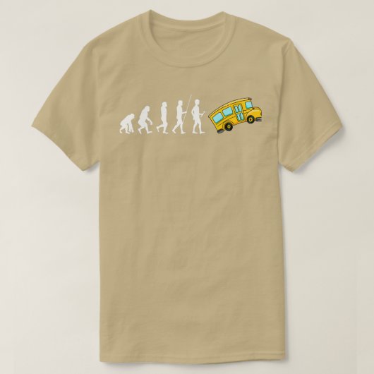 buschauffeur omnibus - schoolbus - openbaar vervoe t-shirt (Design voorkant)