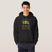 Buschauffeur op de laatste dag van de schoolbus dr hoodie (Voorkant volledig)