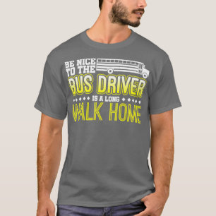 Buschauffeur school bus 16 t-shirt