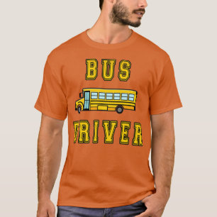 Buschauffeur Stuurprogramma school 6 T-shirt