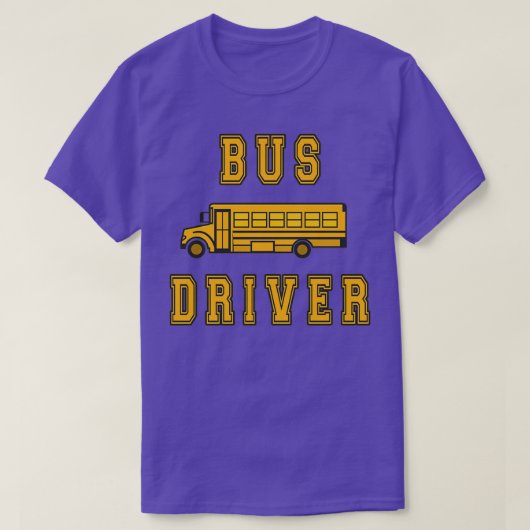 Buschauffeur - Stuurschool 10 T-shirt (Design voorkant)