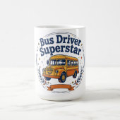 Buschauffeur Superstar Retro Schoolbus Koffiemok (Center)