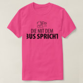 buschauffeur t-shirt (Design voorkant)