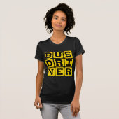 Buschauffeur, Vervoersberoep T-shirt (Voorkant volledig)