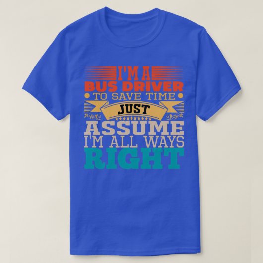 Buschauffeur vriend t-shirt (Design voorkant)