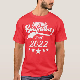 Busdriver 2022-bus rijbewijs 2 t-shirt