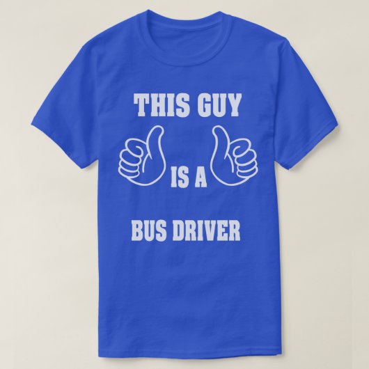 Busdriver 8 t-shirt (Design voorkant)