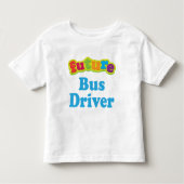 Busdriver (toekomst) voor het kind kinder shirts (Voorkant)