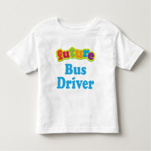 Busdriver (toekomst) voor het kind kinder shirts