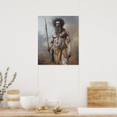 Bush Man Poster (Keuken)