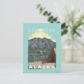 Bush Plane & Fishing - Cordova, Alaska Briefkaart (Staand voorkant)