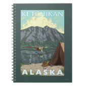 Bush Plane & Fishing - Ketchikan, Alaska Notitieboek (Voorkant)