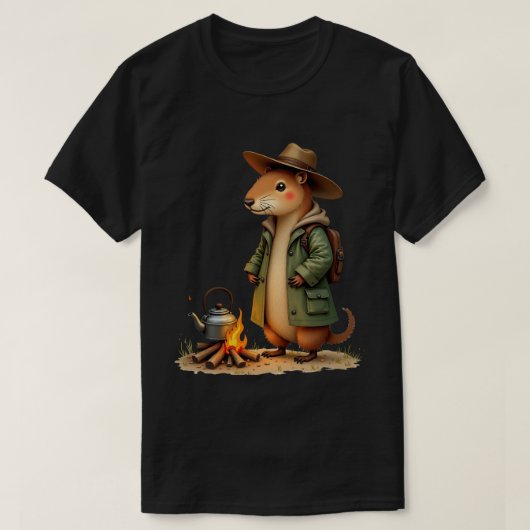 Bush Wombat T-shirt (Design voorkant)