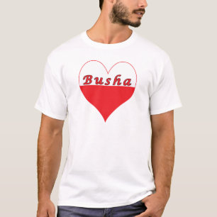 Busha Poland Heart T-shirt