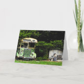 Bushalte - Verjaardag Kaart (Achterkant)