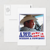 BushAMERICA Briefkaart (Voorkant / Achterkant)