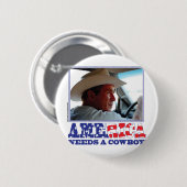 BushAMERICA Ronde Button 5,7 Cm (Voorkant /achterkant)