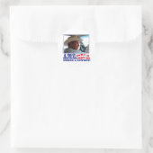 BushAMERICA Ronde Sticker (Tas)