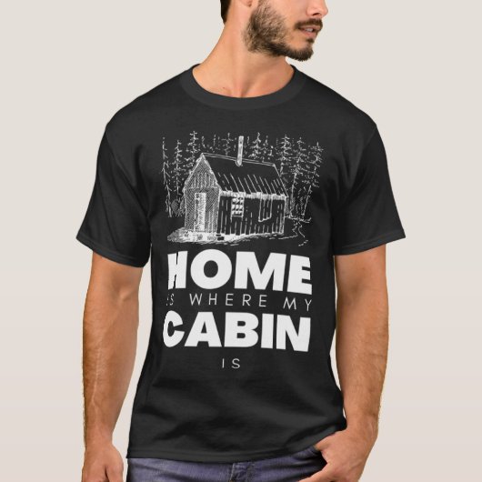 Bushcraft Cabin Bushcraft Gear and Bushcraft Tools T-shirt (Voorkant)