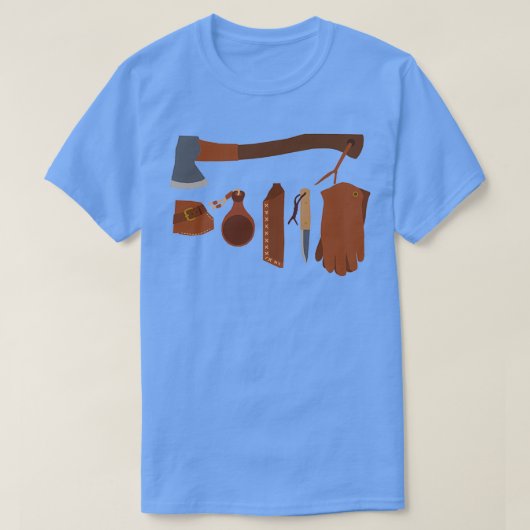 Bushcraft Kit Survival Prepping Camping 3 T-shirt (Design voorkant)