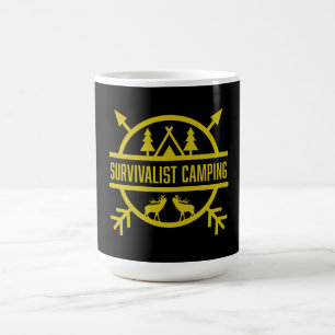 Bushcraft Outdoor Survivalist Magische Mok