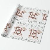 Bushcraft Survival Skills Wilderness Camping Cadeaupapier (Uitgerold)