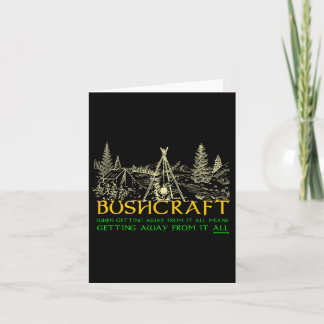 Bushcraft Wandelen Camping Kaart