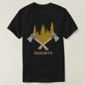 Bushcrafter 1 t-shirt (Design voorkant)